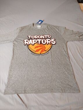 Blue 84 Toronto Raptors Long-Sleeve Graphic T-Shirt #331